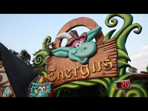 Energuś Roller Coaster - POV - Energylandia (Onride/Offride) - Vekoma - Junior Coaster