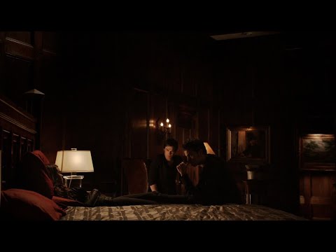TVD 5x15 - Damon and Stefan waiting for Elena to wake up | Delena Scenes HD