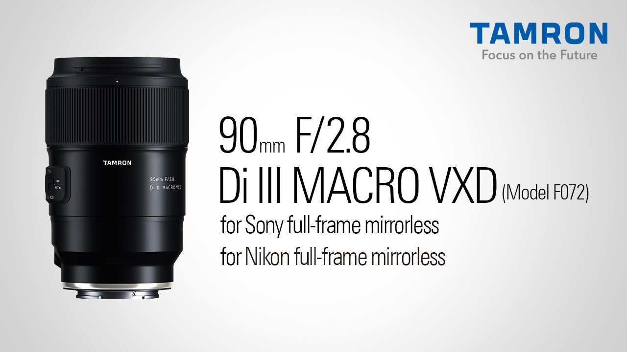Tamron 90mm f/2.8 Di III Macro VXD for Sony FE