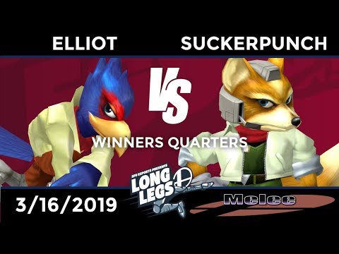 Long Legs Melee: Winners Quarters - Elliot (Falco) vs SoVa|SuckerPunch (Fox)