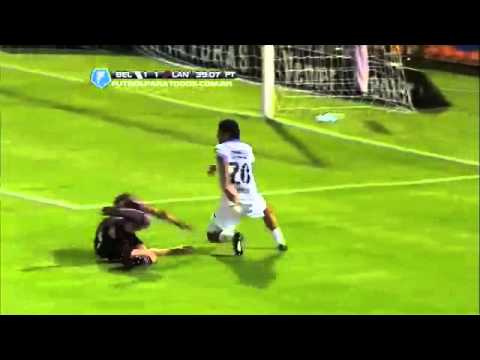 Gol de Lollo-Belgrano 2-Lanús 1-Fecha 1-Torneo Final 2014 Fútbol Para Todos