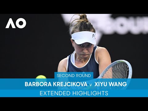 Barbora Krejcikova v Xiyu Wang Extended Highlights (2R) | Australian Open 2022