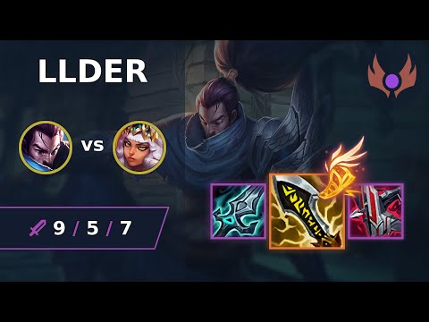[ LlDER ] Yasuo MID vs Qiyana | EUW MASTER | LOL Season 2024