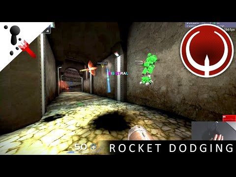 Quake Live - Close Range Rocket Dodging Trick
