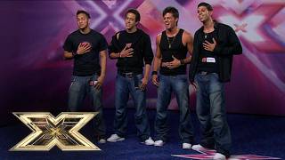 THEY&#39;RE BACK! 4Tune WOW Judges with performance of &#39;Unchained Melody&#39; | Auditions | The X Factor UK