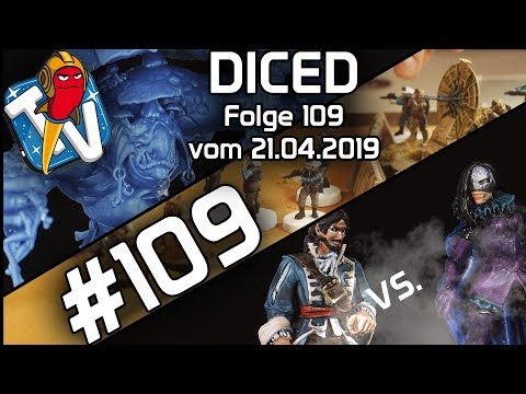 DICED - Die Tabletopshow auf Rocket Beans TV #109 | Star Wars | Frebooters Fate | Warhammer | DICED