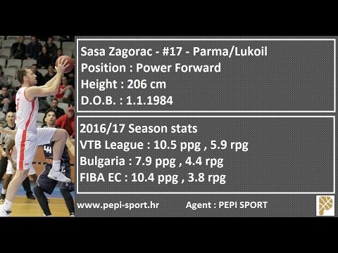 PEPI SPORT agency - Sasa Zagorac - 16/17 Highlights