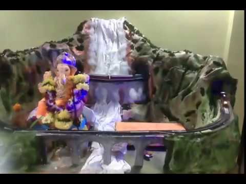 Amit Karanje Home Ganpati Decoration Video