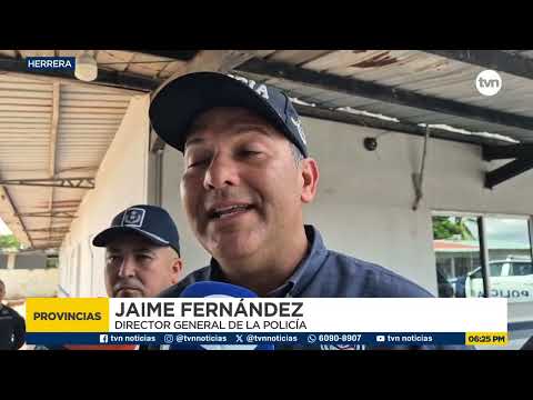 Herrera recibiría nuevos policías y tecnología para reforzar la seguridad