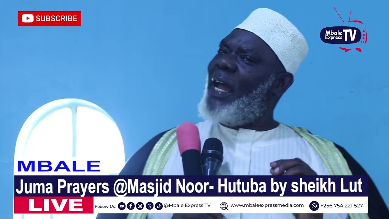 Junah prayers at Masjid Noor- Hutuba by Shiekh Lut Wandera