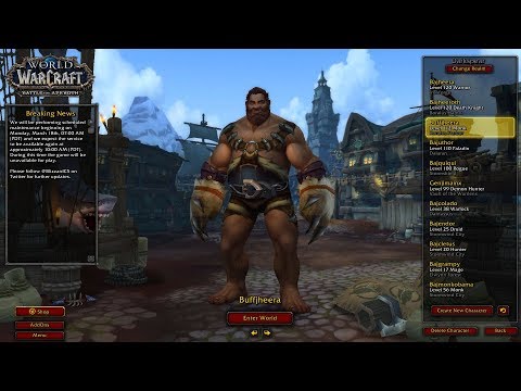 Bajheera - BUFFJHEERA BRAWLING TO LEVEL 120! :D - WoW BFA 8.1.5 WW Monk PvP