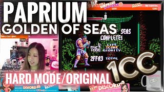 PAPRIUM | GOLDEN OF SEAS | 1CC | ORIGINAL MODE/HARD | Retro Gamer Girl | Sega Genesis/MegaDrive 2025