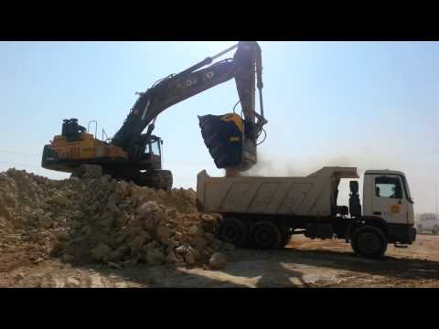 Godet concasseur BF150.10 pour pelles hydrauliques_8