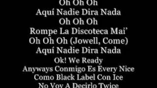 Bailando Fue Ft. Jowell y Randy (with Lyrics)