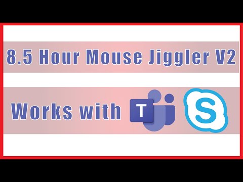 Mouse Jiggler 8.5 Hours - Full Work Shift - Keep Computer Awake - Version 2
