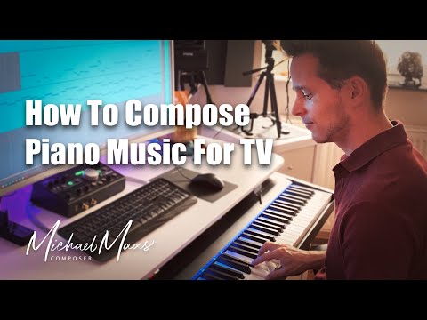 Live Composing: How To Compose Piano Music For TV (Noir and British Drama Toolkit)