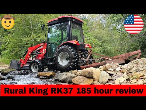 Rural King RK37 Compact Tractor 185 to 190 hour review