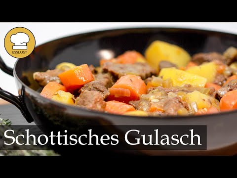 Deftig-köstliches  GULASCH aus Schottland - Scottish Ale Stew