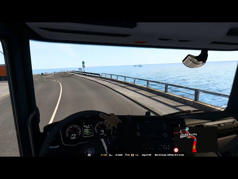 Driving in GRAND UTOPIA MAP - Beautiful Route - Scania Next Gen - ETS2