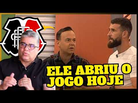 Globo Esporte PE - Danny Morais and Santa Cruz coach Marcelo Cabo at Capita's Barbecue.