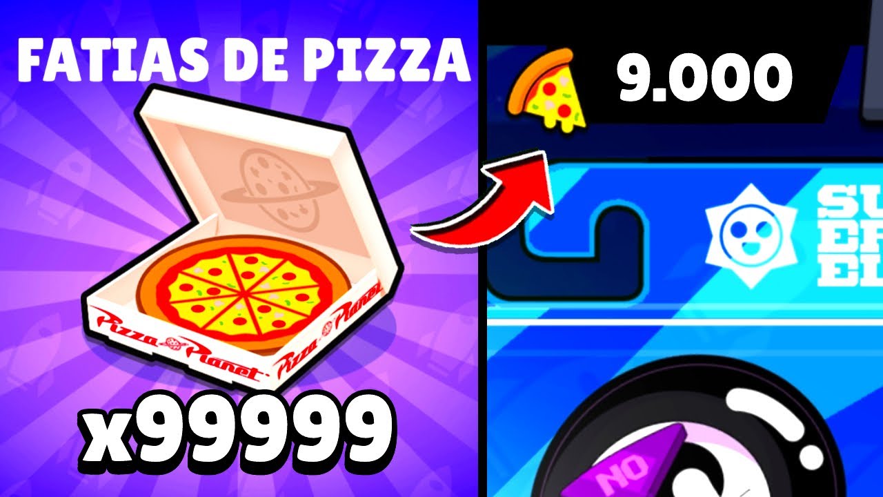 APROVEITA!! NOVO BUG PARA PEGAR 9.000 PIZZAS DE GRAÇA NO BRAWL STARS!!