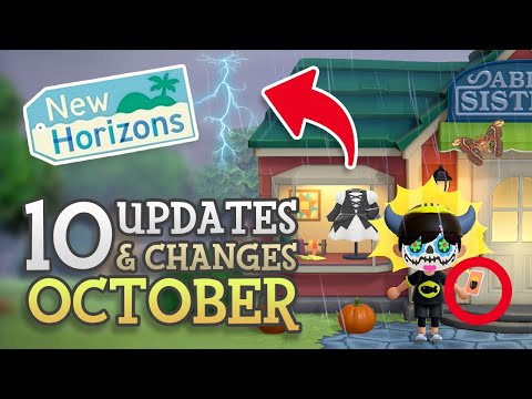Animal Crossing New Horizons: 10 UPDATES & CHANGES in October 2022 (Details & Tips You Should Know)