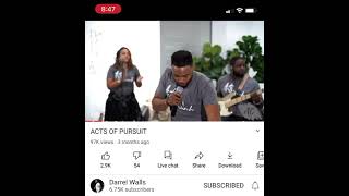 Darrel Walls Cover “Here For You” (Travis Greene)