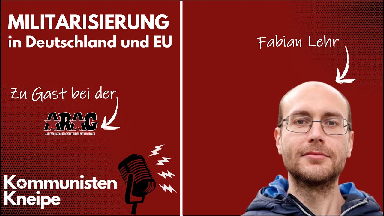 Militarisierung - Vortrag von Fabian Lehr (in Kooperation mit der ARAG)
