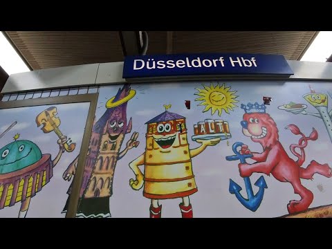 Düsseldorf Hbf in 4K