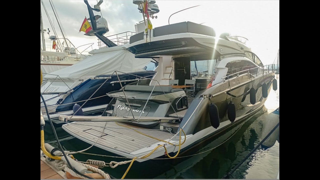 Motor Yacht Sessa Marine Fly 54 Flybridge Line VIDEO TOUR