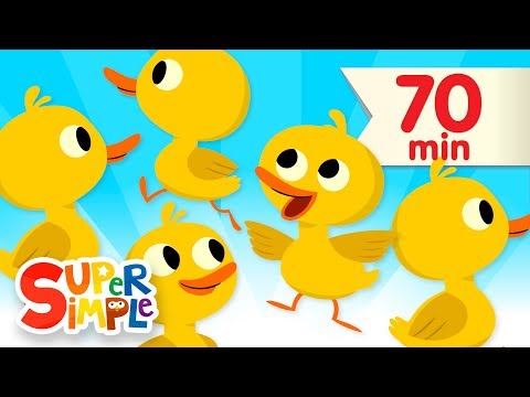 , title : 'Five Little Ducks + More | Kids Songs and Nursery Rhymes | Super Simple Songs'