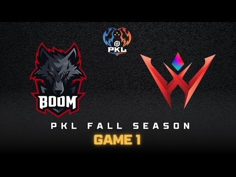 BOOM Esports vs WETRND Esports Game 1 | PKL Fall 2025 | Regular Season