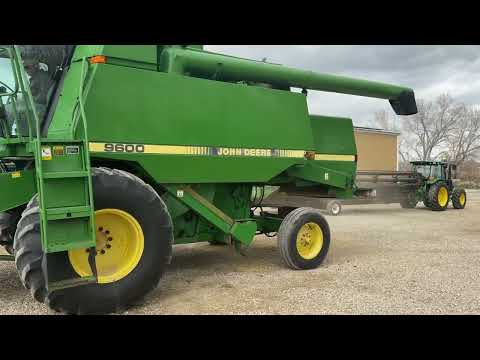 John Deere 9600 Combine, 3,098 Hours