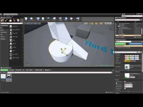 UE4 Adventure Kit Tutorial - 08 - Wall Walking