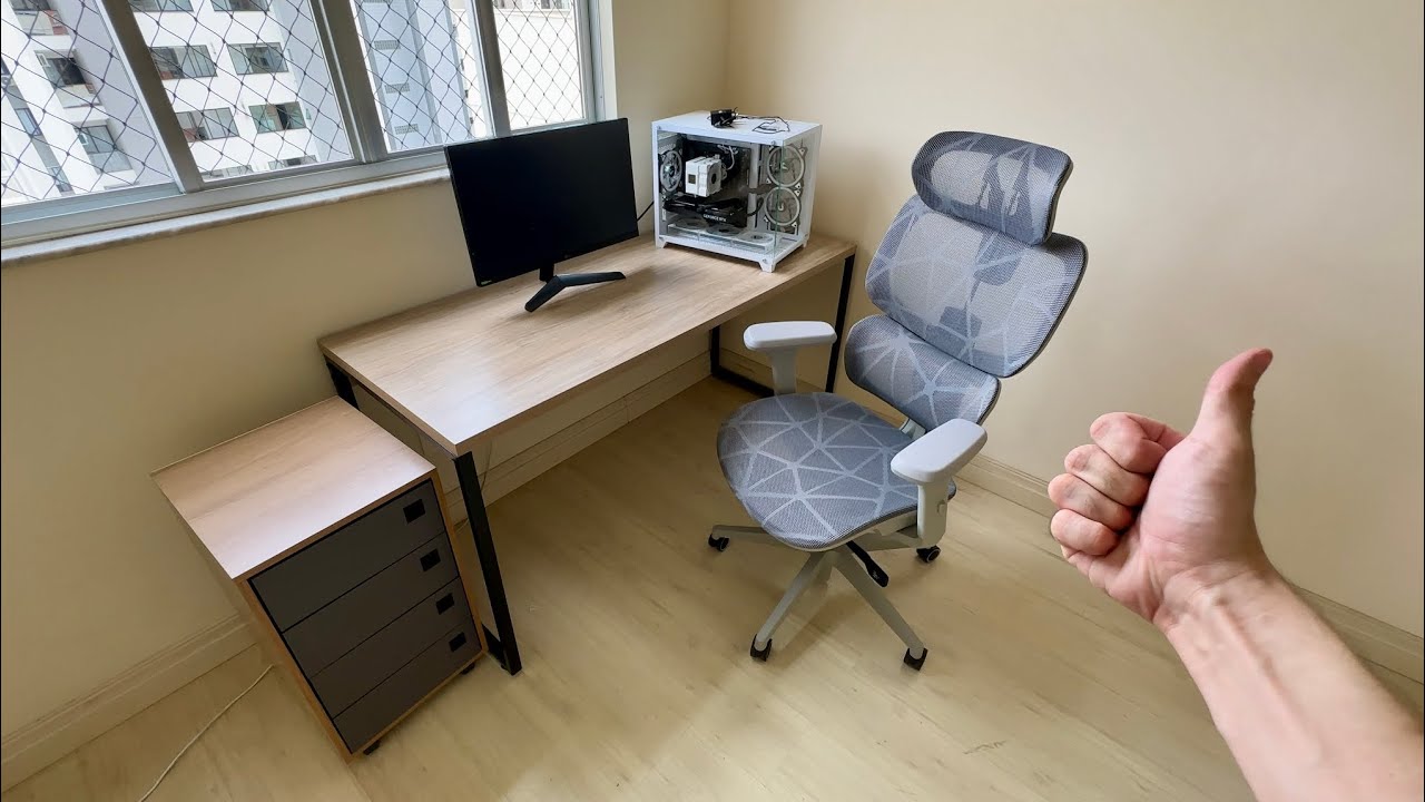 Setup Ganhando Vida - Montando a Cadeira Ergonômica Elements Siggy