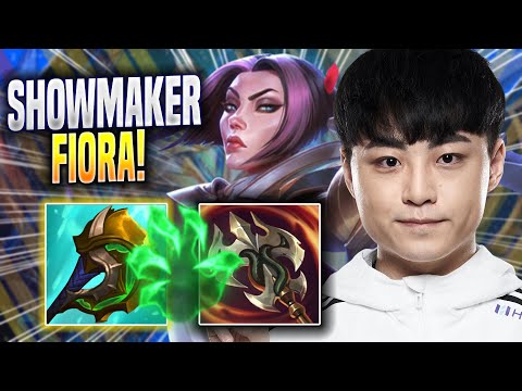 SHOWMAKER TRIES NEW META FIORA MID! - DK ShowMaker Plays Fiora MID vs K'sante! | Season 2023