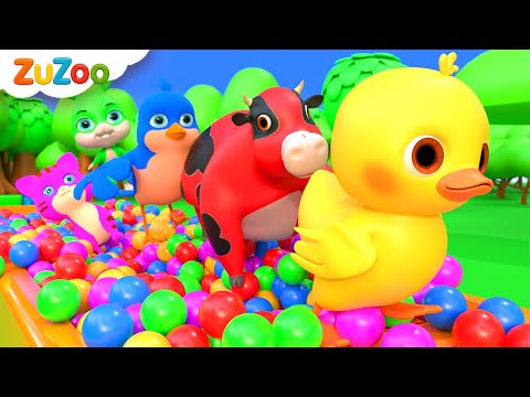 El Viejo MacDonald tenía una Granja | ZuZoo en Español | Canciones Infantiles