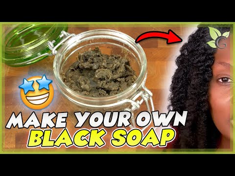How to Make African Black Soap (NO Toxic Chemicals) -...