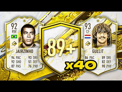 40x 89+ PRIME OR WORLD CUP ICON PACKS! 🥳 FIFA 23 Ultimate Team