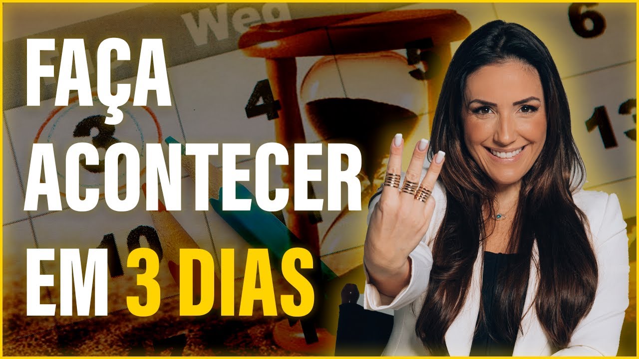 SEU SONHO REALIZADO EM 03 DIAS - TÉCNICA 33X3  | THAIS GALASSI