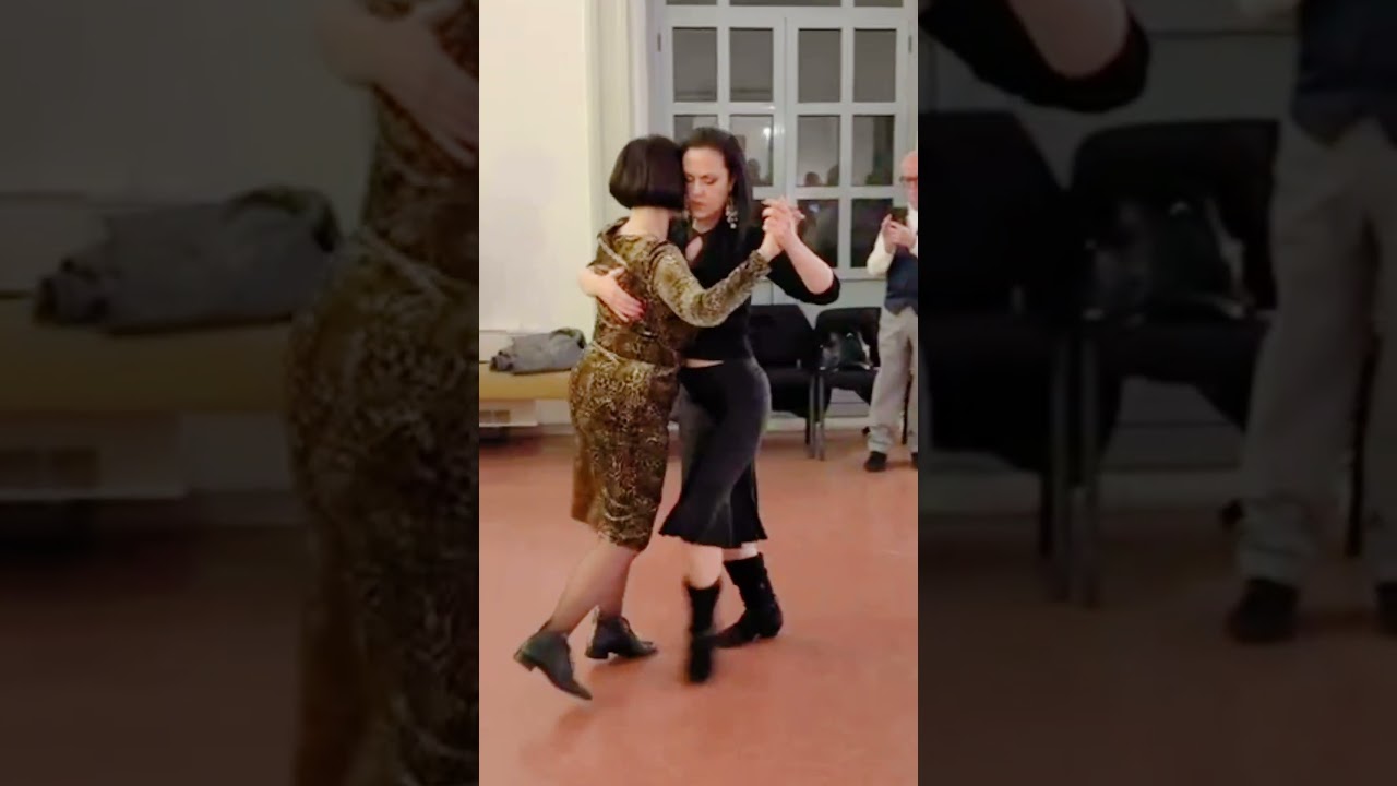 Georgina Vargas & Mimma Mercurio #tangolesson Giros Milongueros #tango