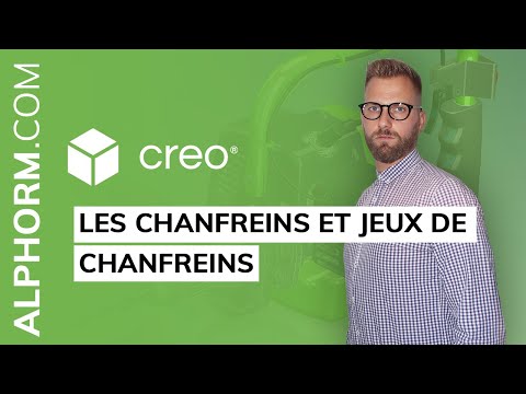 Formation Creo Parametric La modélisation | Les chanfreins et jeux de chanfreins