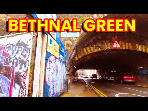 A Spring Walk From Bethnal Green Station To Whitechapel | May 2023 (4K)