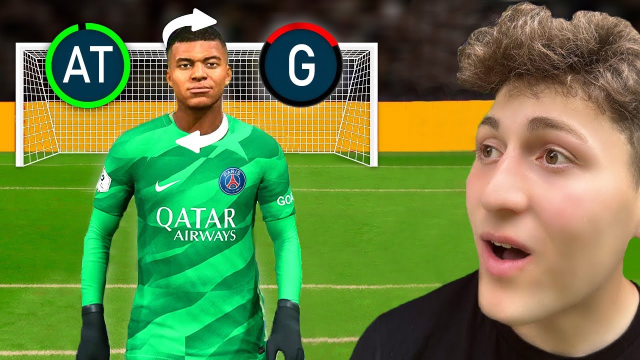 FC24, mais la Position des Joueurs est Aléatoire ! (Mbappé est gardien de but 😲)