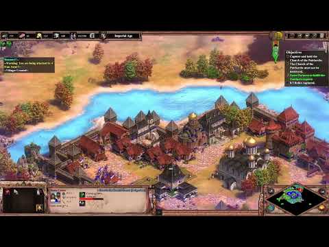 AOE2:DE Hard Difficulty - Ivaylo 2. An Unlikely Alliance