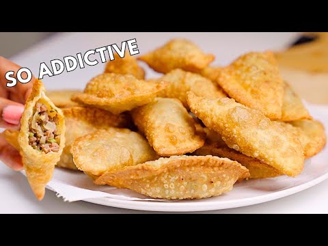 Just mix Flour, water and salt! Better than your ordinary samosa! So addictive!