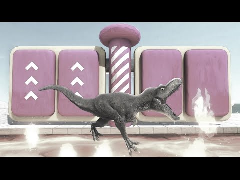 INSANE Rotating Obstacle Challenge During The Gabara Kaiju Attack!