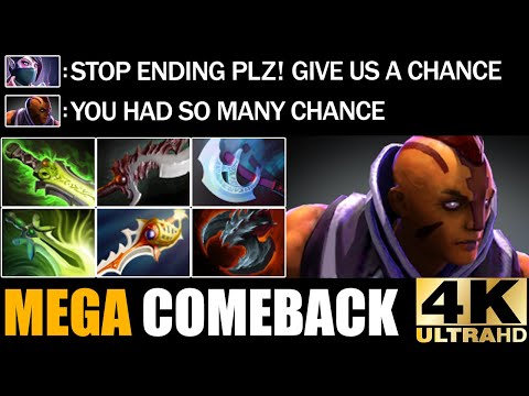 Bad Start Become Boss With 10 Items Anti Mage Defend Mega Creeps - Epic Comeback Dota 2 Pro Gameplay