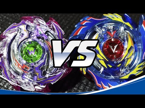 Tornado Wyvern .4G.At vs God Valkyrie .6V.Rb - [Beyblade Burst] - ベイブレードバースト