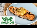Air Fryer Dijon Garlic Salmon